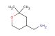 (2,2-dimethyloxan-4-yl)methanamine