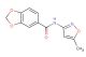 N-(5-methyl-1,2-oxazol-3-yl)-2H-1,3-benzodioxole-5-carboxamide