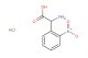 2-amino-2-(2-nitrophenyl)acetic acid hydrochloride