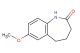 7-methoxy-2,3,4,5-tetrahydro-1H-1-benzazepin-2-one
