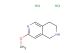 7-methoxy-1,2,3,4-tetrahydro-2,6-naphthyridine dihydrochloride