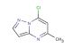 7-chloro-5-methylpyrazolo[1,5-a]pyrimidine