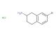 7-bromo-1,2,3,4-tetrahydronaphthalen-2-amine hydrochloride