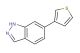 6-(thiophen-3-yl)-1H-indazole