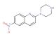 6-nitro-2-(piperazin-1-yl)quinoline