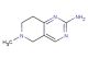 6-methyl-5,6,7,8-tetrahydro-pyrido[4,3-d]pyrimidin-2-ylamine