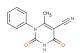6-methyl-2,4-dioxo-1-phenyl-1,2,3,4-tetrahydropyrimidine-5-carbonitrile