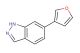 6-(furan-3-yl)-1H-indazole