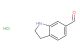 2,3-dihydro-1H-indole-6-carbaldehyde hydrochloride