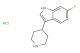6-fluoro-3-(piperidin-4-yl)-1H-indole hydrochloride