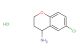 6-chloro-3,4-dihydro-2H-1-benzopyran-4-amine hydrochloride