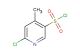 6-chloro-4-methylpyridine-3-sulfonyl chloride
