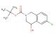 tert-butyl 6-chloro-4-hydroxy-1,2,3,4-tetrahydroisoquinoline-2-carboxylate