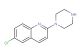 6-chloro-2-(piperazin-1-yl)quinoline