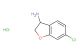 6-chloro-2,3-dihydro-1-benzofuran-3-amine hydrochloride