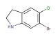 6-bromo-5-chloro-2,3-dihydro-1H-indole