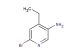 6-bromo-4-ethylpyridin-3-amine