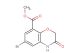 methyl 6-bromo-3-oxo-3,4-dihydro-2H-1,4-benzoxazine-8-carboxylate