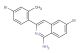 6-bromo-3-(4-bromo-2-methylphenyl)isoquinolin-1-amine