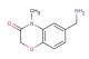 6-(aminomethyl)-4-methyl-3,4-dihydro-2H-1,4-benzoxazin-3-one
