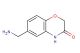6-(aminomethyl)-3,4-dihydro-2H-1,4-benzoxazin-3-one