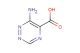 6-amino-1,2,4-triazine-5-carboxylic acid