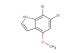 6,7-dibromo-4-methoxy-1H-indole