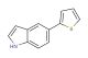 5-(thiophen-2-yl)-1H-indole