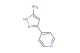 3-(pyridin-4-yl)-1H-pyrazol-5-amine