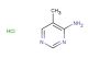 5-methylpyrimidin-4-amine hydrochloride