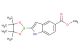 methyl 2-(4,4,5,5-tetramethyl-1,3,2-dioxaborolan-2-yl)-1H-indole-5-carboxylate