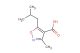 3-methyl-5-(2-methylpropyl)-1,2-oxazole-4-carboxylic acid