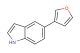 5-(furan-3-yl)-1H-indole