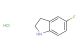 5-fluoro-2,3-dihydro-1H-indole hydrochloride