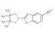 2-(4,4,5,5-tetramethyl-1,3,2-dioxaborolan-2-yl)-1H-indole-5-carbonitrile