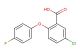 5-chloro-2-(4-fluorophenoxy)benzoic acid