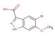 5-bromo-6-methoxy-1H-indazole-3-carboxylic acid