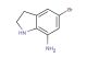 5-bromo-2,3-dihydro-1H-indol-7-amine