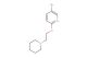 5-bromo-2-[2-(piperidin-1-yl)ethoxy]pyridine