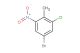 5-bromo-1-chloro-2-methyl-3-nitrobenzene