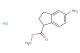methyl 5-amino-2,3-dihydro-1H-indene-1-carboxylate hydrochloride