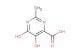 5,6-dihydroxy-2-methylpyrimidine-4-carboxylic acid
