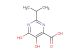 5,6-dihydroxy-2-(propan-2-yl)pyrimidine-4-carboxylic acid