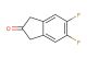 5,6-difluoro-2,3-dihydro-1H-inden-2-one