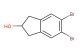 5,6-dibromo-2,3-dihydro-1H-inden-2-ol