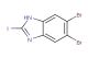 5,6-dibromo-2-iodo-1H-1,3-benzodiazole