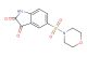 5-(morpholine-4-sulfonyl)-2,3-dihydro-1H-indole-2,3-dione
