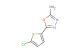 5-(5-chlorothiophen-2-yl)-1,3,4-oxadiazol-2-amine