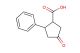 4-oxo-2-phenylcyclopentane-1-carboxylic acid