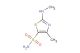 4-methyl-2-(methylamino)-1,3-thiazole-5-sulfonamide